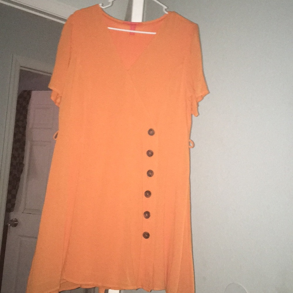 Orange sundress